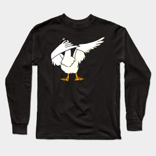 Dabbing goose Long Sleeve T-Shirt